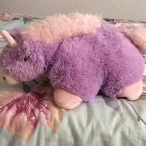 Used Unicorn Pillow Pet pee-wee